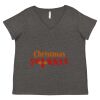 Women's Curvy Collection Fine Jersey V-Neck Tee Thumbnail